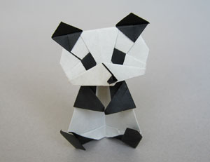 パンダの折り紙