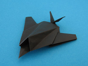 F-117戦闘機 | のんびりおりがみ