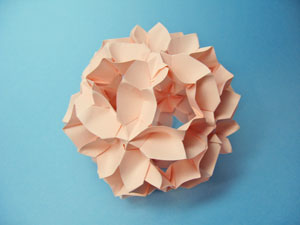 折り紙作品：大統領の玉桜